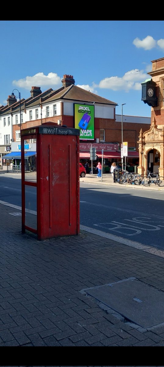 white elephant (@whitepaperellie) on Twitter photo Another application to remove and update phone box with phone kiosk + digital advertising! Please refuse <a href="/wandbc/">Wandsworth Council</a>! #Tooting
planning.wandsworth.gov.uk/Northgate/Plan… Another application to remove and update phone box with phone kiosk + digital advertising! Please refuse <a href="/wandbc/">Wandsworth Council</a>! #Tooting
planning.wandsworth.gov.uk/Northgate/Plan…