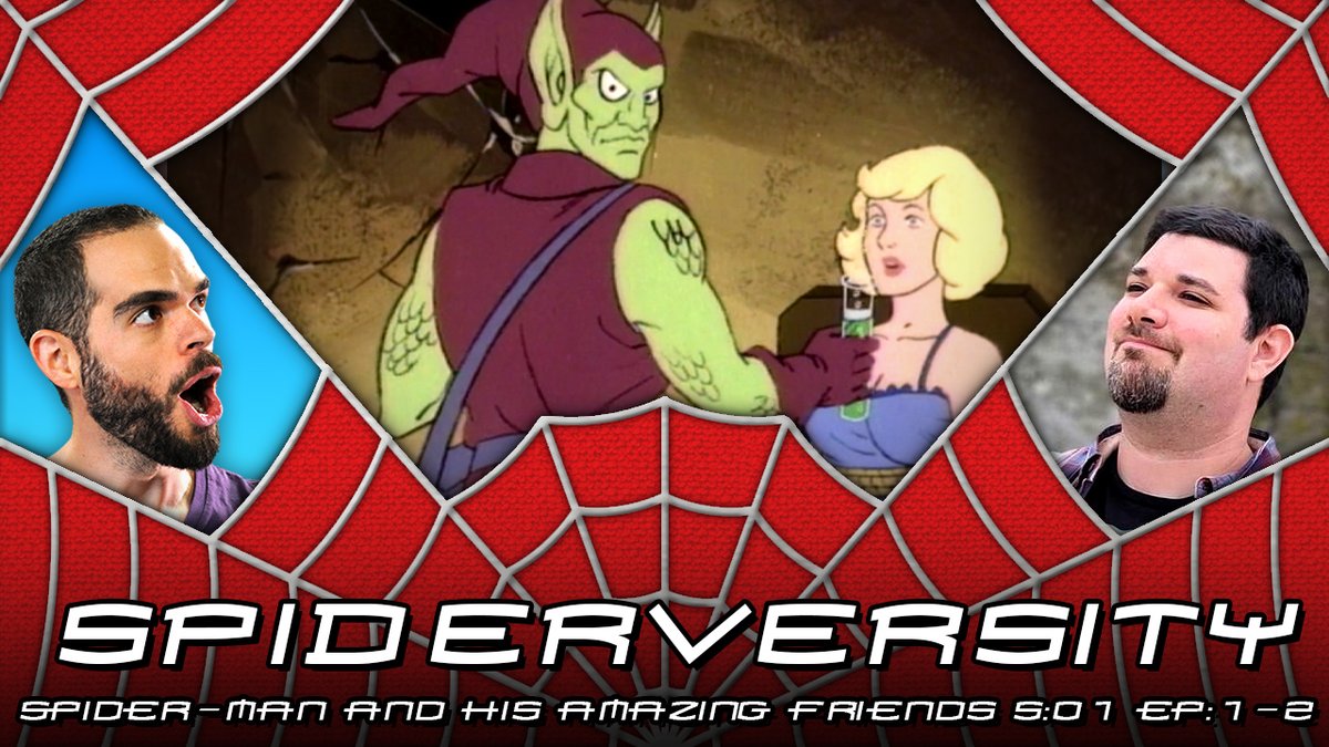 OnlyStpdAnswers's tweet photo. #Spiderman teams up with Iceman and Firestar in SPIDER-MAN AND HIS AMAZING FRIENDS! #Spiderversity🕷️ continues as @djtalkstrash and @SalSaysWhat discuss Episode 1-2, "Triumph of the Green Goblin" and "The Fantastic Mr. Frump"! https://t.co/itjr5Ega3z https://t.co/MLgJslutiR
