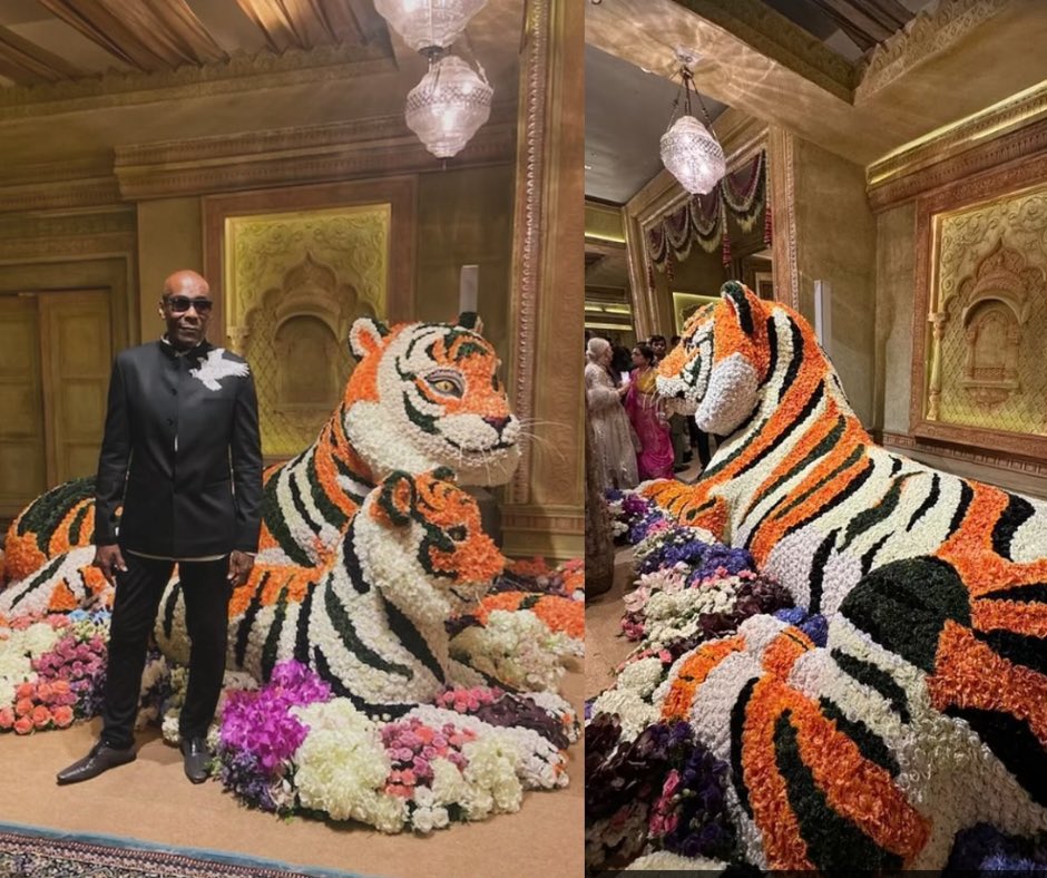 Hollywood_Pop's tweet image. When you let a creative do their thing, the results are beyond your wildest dreams.
✨
These epic florals aren’t arrangements, they are ART installations ✨🙌✨
Congratulations #PrestonBailey for creating a magically immersive experience for the #ambaniwedding 🐅

@hollywood_pop