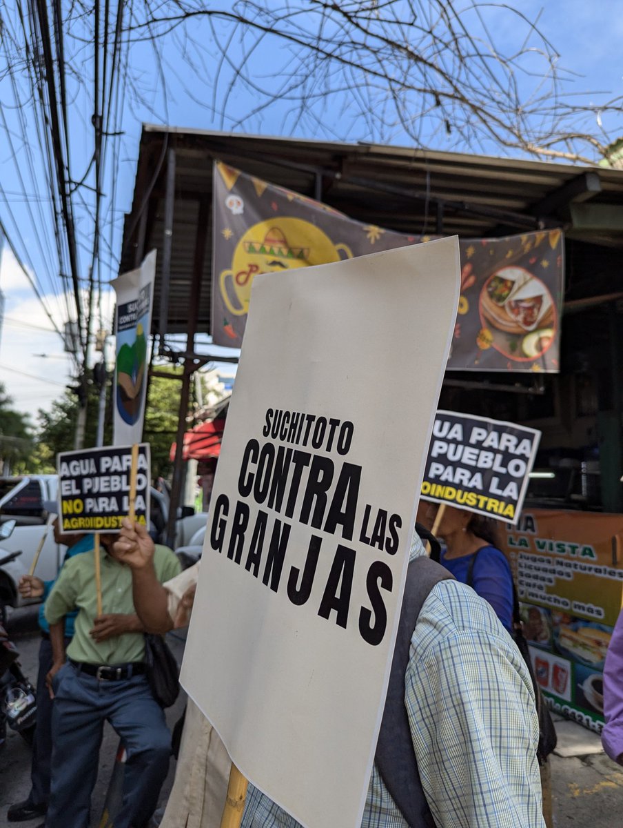 SuchiNOgranjas's tweet photo. Nos oponemos firmemente a la operación de la Granja Suchitlán, gestionada por Avícola Salvadoreña S.A. de C.V., debido a los graves impactos ambientales y sociales que representa para nuestra comunidad. #SuchitotoContraLasGranjas 
El agua no se vende, se cuida y se defiende. https://t.co/cA2Tj9Z2qW