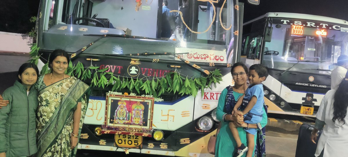 sampathkumar444's tweet photo. Thank you for providing a devotional trip to Arunachalam @TGSRTCHQ @naga321524 @DMKRTLTSRTC @DMVMDTSRTC @rm_krmr https://t.co/YMAiR9a53S