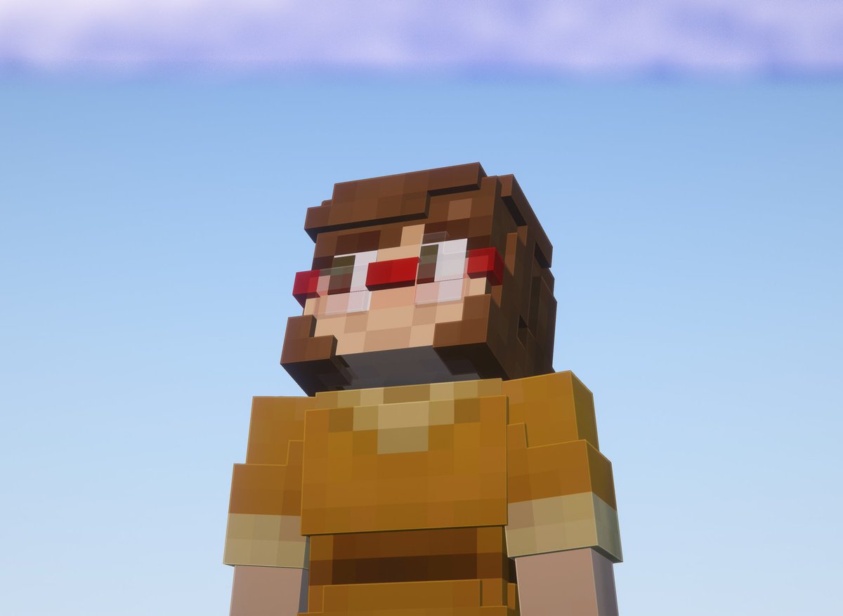 Swapscribble's tweet photo. Made a new Minecraft skin for myself! https://t.co/simeG1xrex