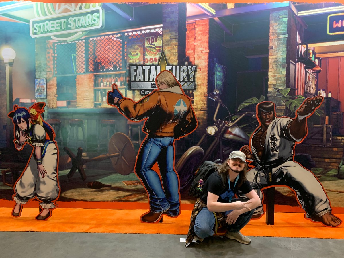 dinglejet's tweet photo. Brought my boy back(I’m still ass at the game) #FatalFury https://t.co/1oDIYlCVC8
