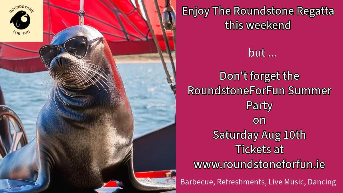 RStoneForFun's tweet image. Tickets at roundstoneforfun.ie