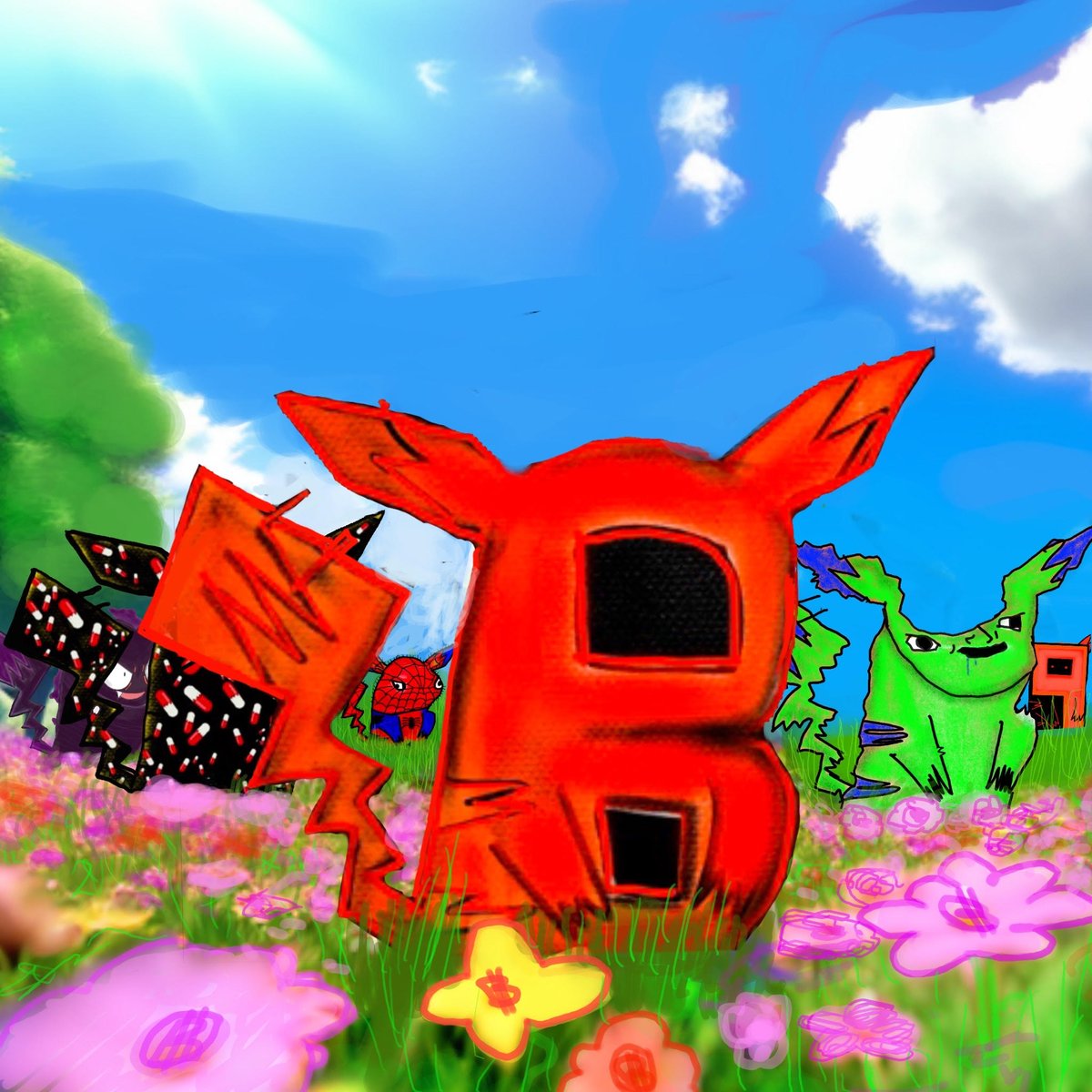 NOFUCKENFACE's tweet image. Today, I am incredibly honoured to announce the release of my first-ever PFP project, the @PIKAFACES which will be inscribed on block 9 on BTC!

For those who know me, there’s one thing that stands out I have not changed my pfp in over 3 years…! 

// A Thread ⤵️⬇️