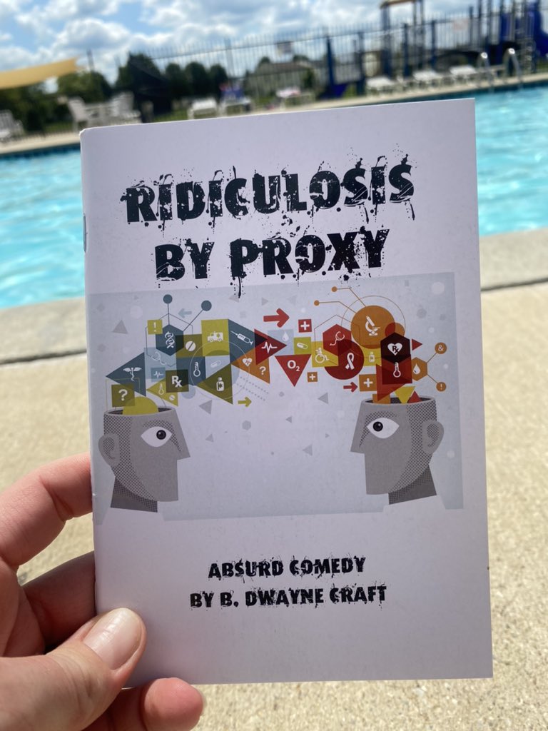 #WhatMrsNietenIsReadingNow 

Ridiculosis by Proxy
by B. Dwayne Craft