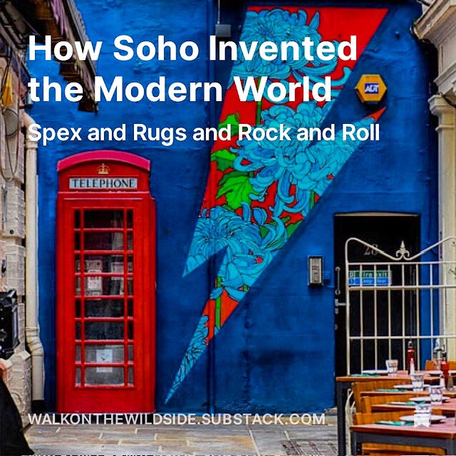 Spectacles, a variety of floor coverings, the best music you ever heard and other essentials of human experience. Our latest story. Photo by @JackieHopfinger 

open.substack.com/pub/walkonthew…