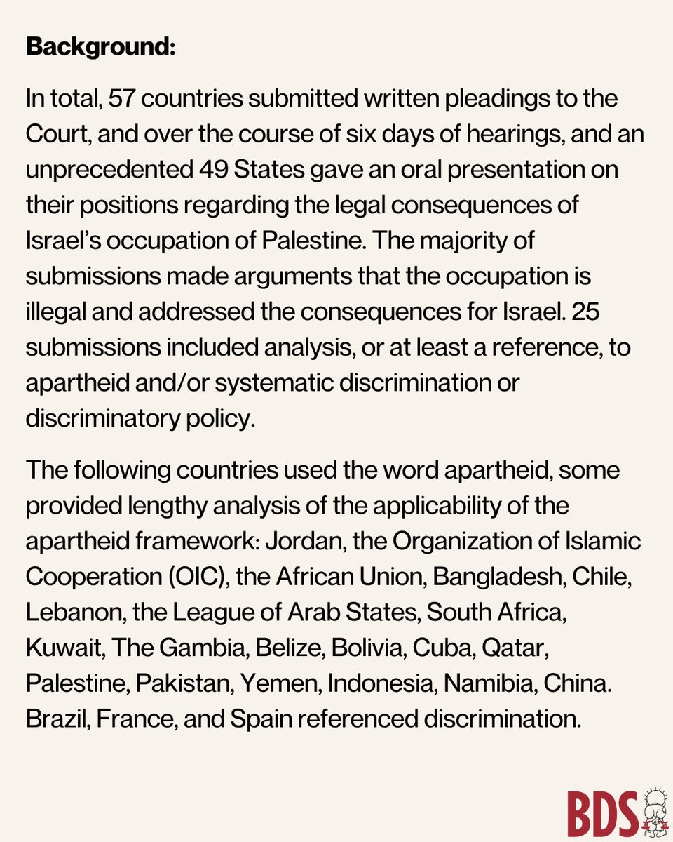 BDS movement tweet media