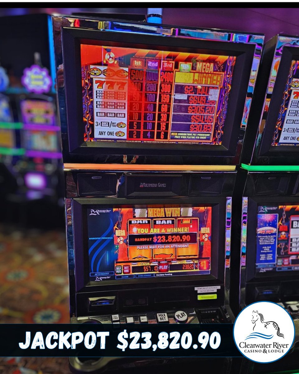 There's a new high roller in town📷! Congratulations to our lucky guest who won big last night 📷
.
.
#casino #lcvalley #lewistonid