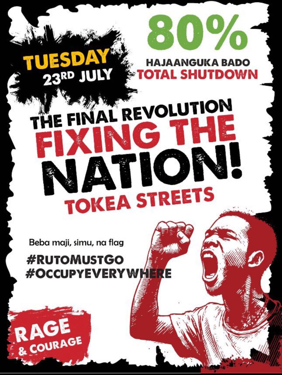 This Is The Only Thing That Make Sense!
If You Agree Repost And Like!
#RutoMustGo