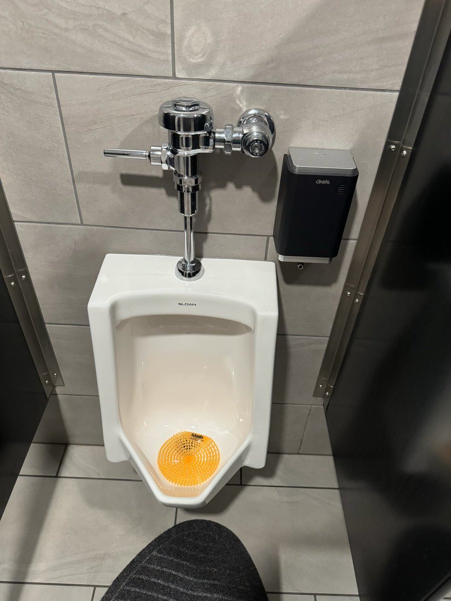 Getting a little emotional right now. I’m back at the exact urinal I was at when I pulled out my phone and saw that someone attempted to take Donald Trumps life

First time back since it happened so just taking a moment to soak it in