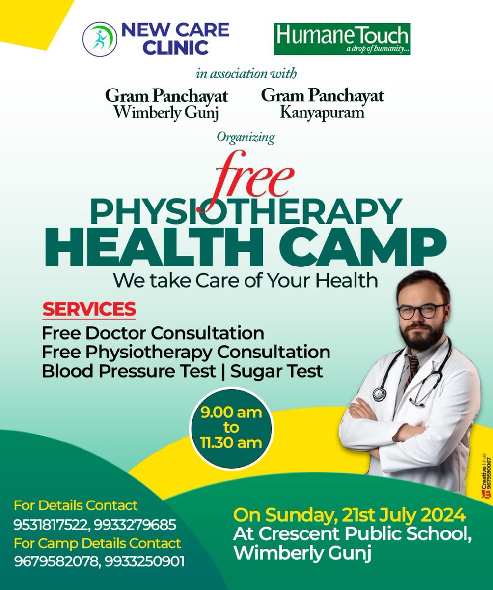 humanetouch_pbl's tweet photo. #HumaneTouch 
#freephysiotherapyHealthCamp https://t.co/SkHcoCJuUH