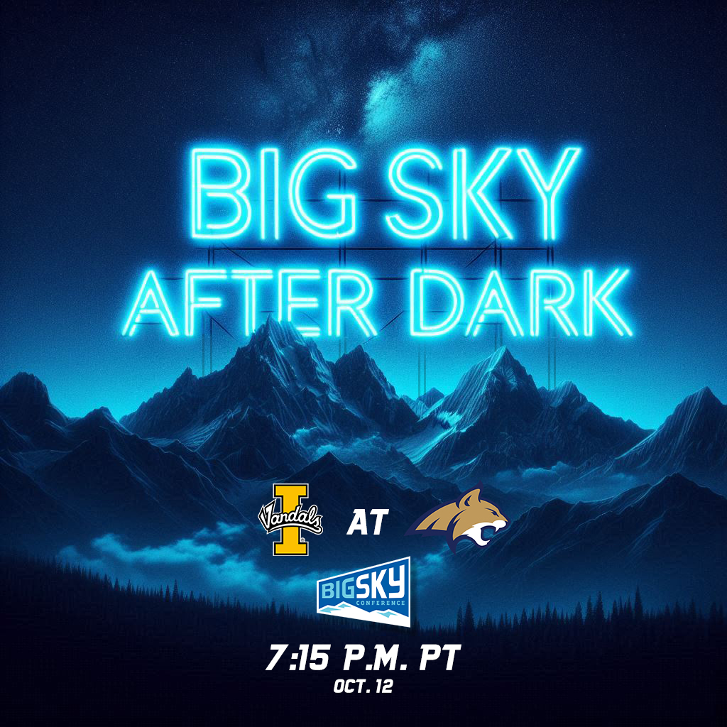 Officially official. Let's get weird. 

#GoVandals #BigSkyAfterDark #BigSkyBangers