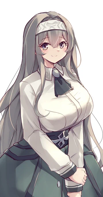 イレーヌ 雑描き 昨日出すつもりだったシスターさん
