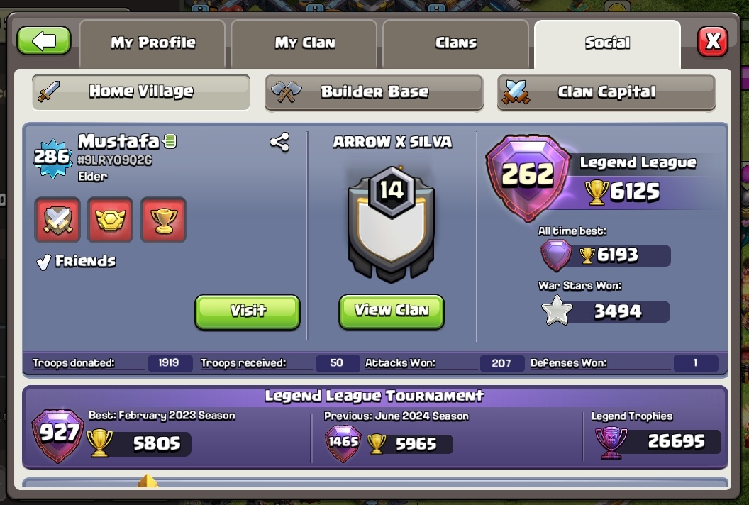 I have used this base for LL and I keep it well
  it‘s performance has been great over the past two days 

   Link: link.clashofclans.com/en?action=Open…

   Recommended cc : 2 ig &amp; 2 Rb 4 arch

I hope you get good results
#clashofclans