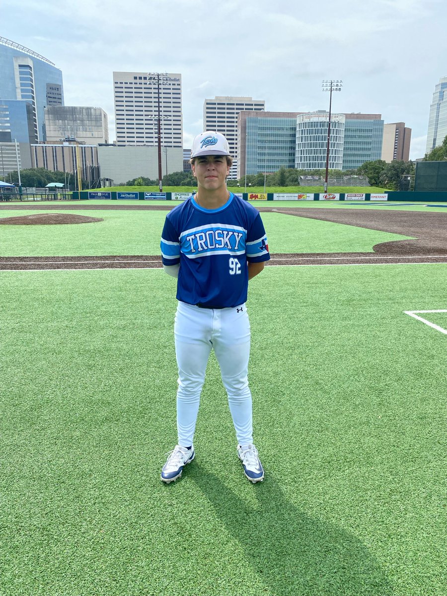 FiveToolTexas's tweet photo. F: @Troskytexas 17U Whigham/Higgins 7, Texas Slam 6
PoG: @daniel_cabble 1-1, 3B, 2R
Pitcher: Gage Hale 3 IP, 4K, 2H, R
Notable: @Kamdenroberts27 2-3, RBI
Zion Villareal 2-2
@KamdenRoberts27 2-3, RBI
Rudy Marquez 2-3, 2B, 2R, RBI https://t.co/4GM0jNFd7Y
