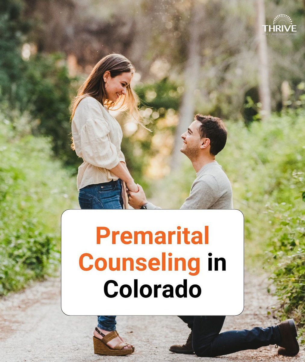 Premarital counseling can be a wonderful way to continue to strengthen as a couple while you plan for one of the most exciting times in your life.

Learn more about premarital counseling at Thrive: buff.ly/3VZimm2