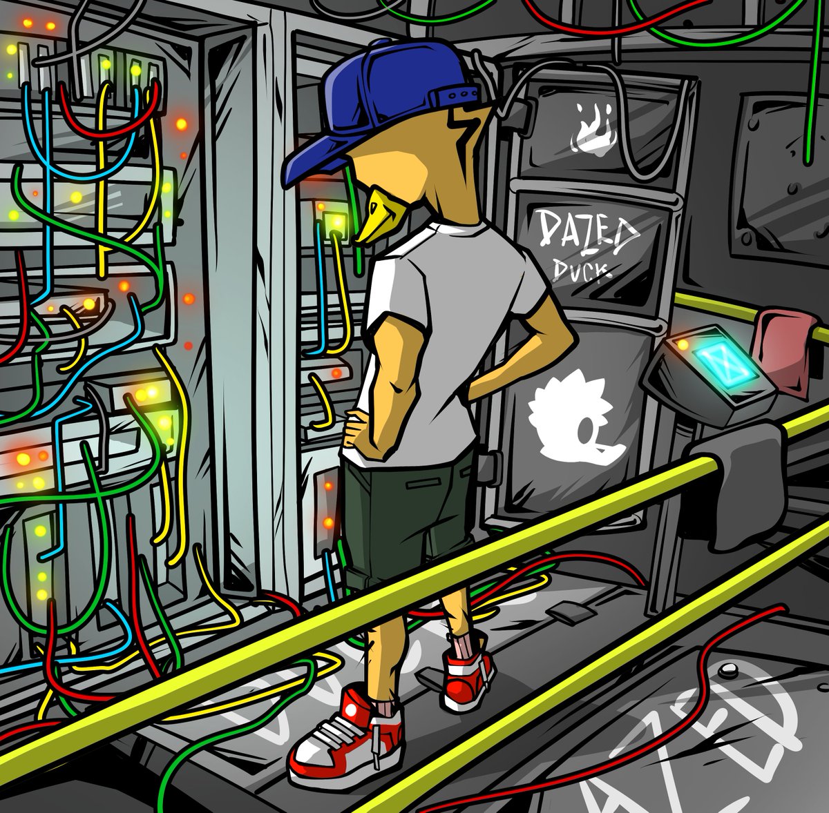 DazedDucks_sol's tweet photo. We had to unplug and move some wires around to get https://t.co/TylhegAJD2 back online!
Unstake your Old V1 ducks NOW while we see how we can fix CrowdStrike issue.
Dev So Something! https://t.co/eH2mEMfdeW