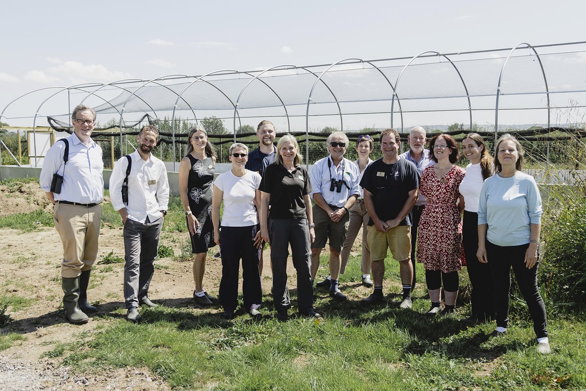 We were delighted to welcome <a href="/TonyJuniper/">Tony Juniper</a> and <a href="/MarianSpain/">Marian Spain</a> to <a href="/WWTSlimbridge/">WWT Slimbridge</a> today.
 
They visited the world's first captive breeding flock of black-tailed godwits, hatched as part of our <a href="/NaturalEngland/">Natural England</a> funded Godwit Futures Project.🐣