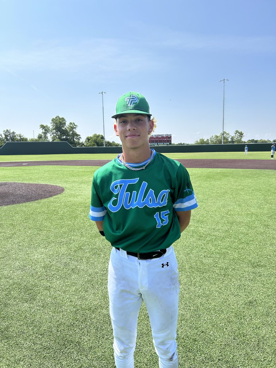 Five Tool Oklahoma (@fivetoolok) on Twitter photo #MantleWS F: <a href="/Tulsa_Prospects/">Tulsa Prospects</a> Green 2026 6, 316 Diamond Kings Select 2026 5
PoG: <a href="/CutterGirdner/">Jason “Cutter” Girdner</a> 2-3, R / 1.2 IP, 2K #MantleWS F: <a href="/Tulsa_Prospects/">Tulsa Prospects</a> Green 2026 6, 316 Diamond Kings Select 2026 5
PoG: <a href="/CutterGirdner/">Jason “Cutter” Girdner</a> 2-3, R / 1.2 IP, 2K