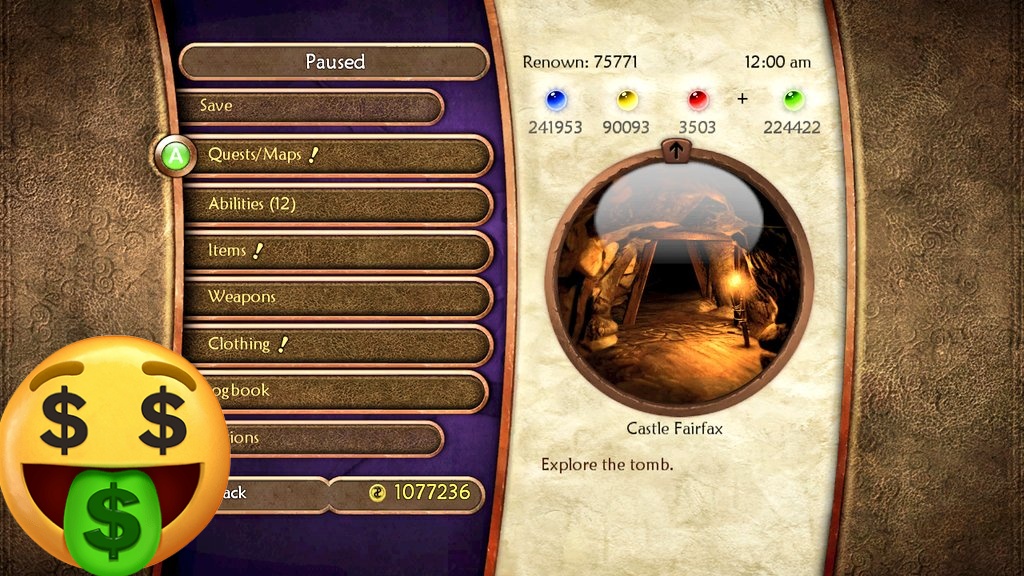 RainDelancey0's tweet image. When your rents come on after forgetting about your save for 3months #fable2