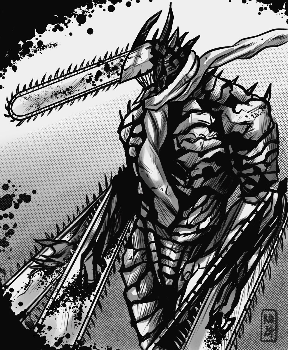 nekroticism's tweet photo. Ninja edit porque había olvidado incluir una cosilla.
#chenso #chainsawman https://t.co/uVEyOkBLIS