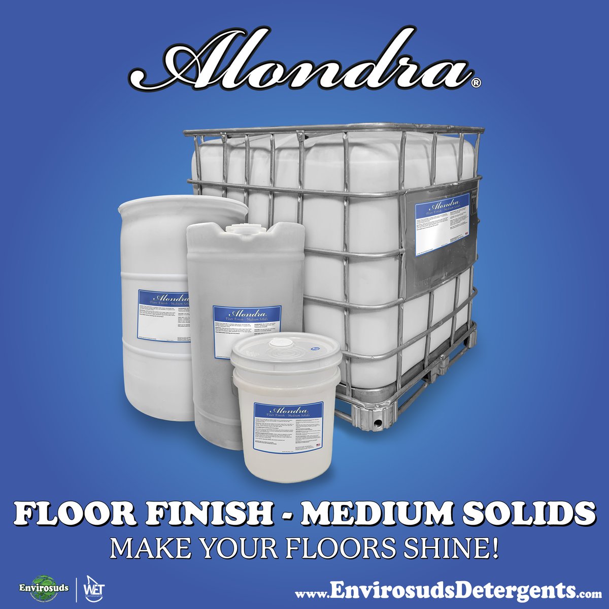 EnvirosudsClean's tweet photo. Make your floors shine with our medium solids acrylic floor finish! Easy application, high gloss, and durable. Perfect for any space. 

Visit https://t.co/kVQKu1C13I https://t.co/43Y8XTjJEF