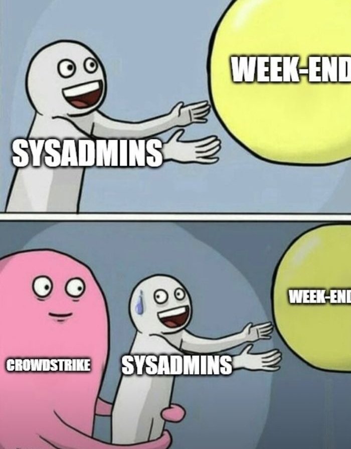 compukiks's tweet image. Es Viernes y Windows lo sabe😆
#Crowdstrike 
#windowscrash 
#Pantallaazul
#Windowsdown