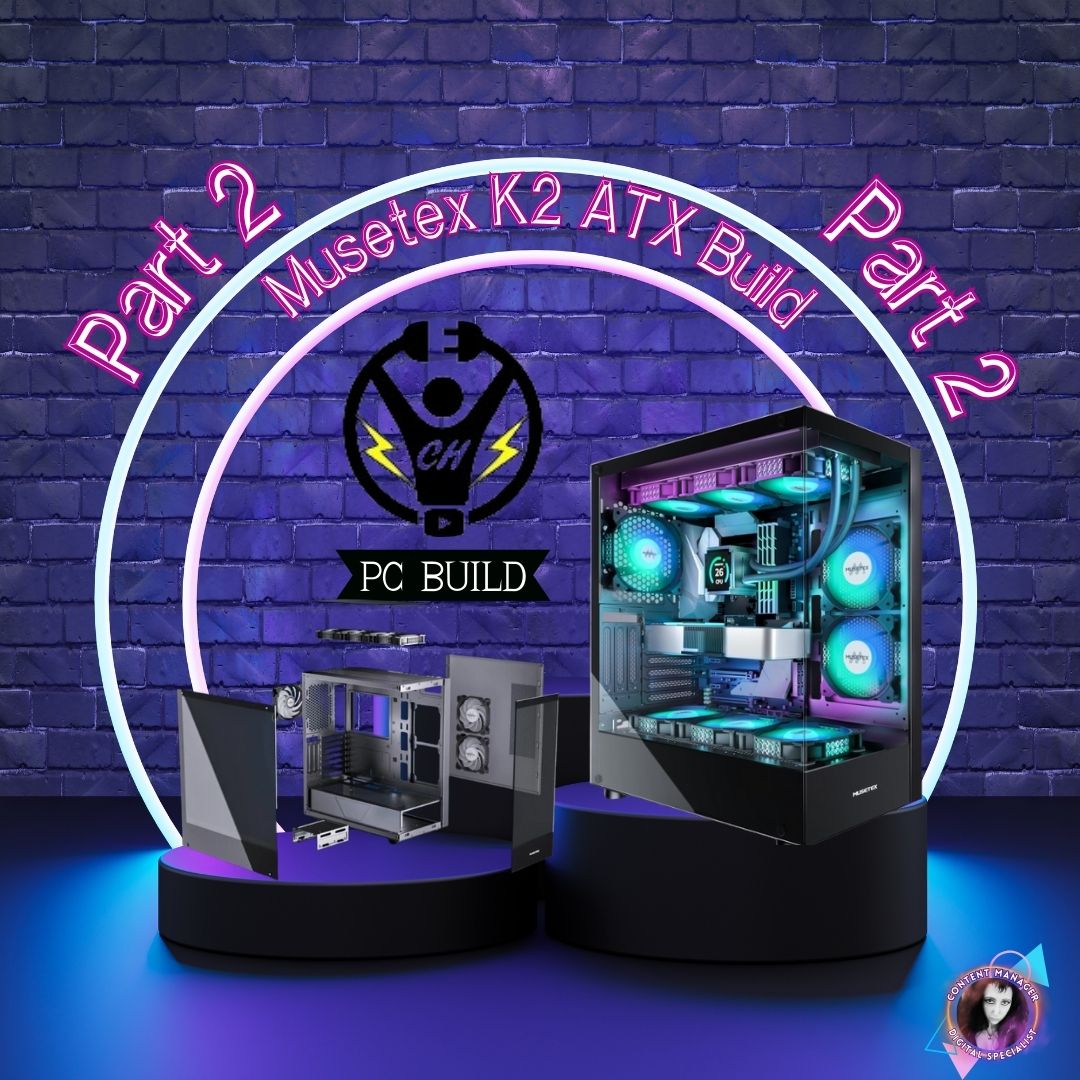 ShowcaseCreate's tweet image. Friday July 19, 2024 at 1p PT / 4p ET
LIVE: PART 2 - MUSETEX K2 ATX PC Build - Breaking the Barrier #Musetex #computerbuild #pcbuild
youtube.com/watch?v=eJUFm7…