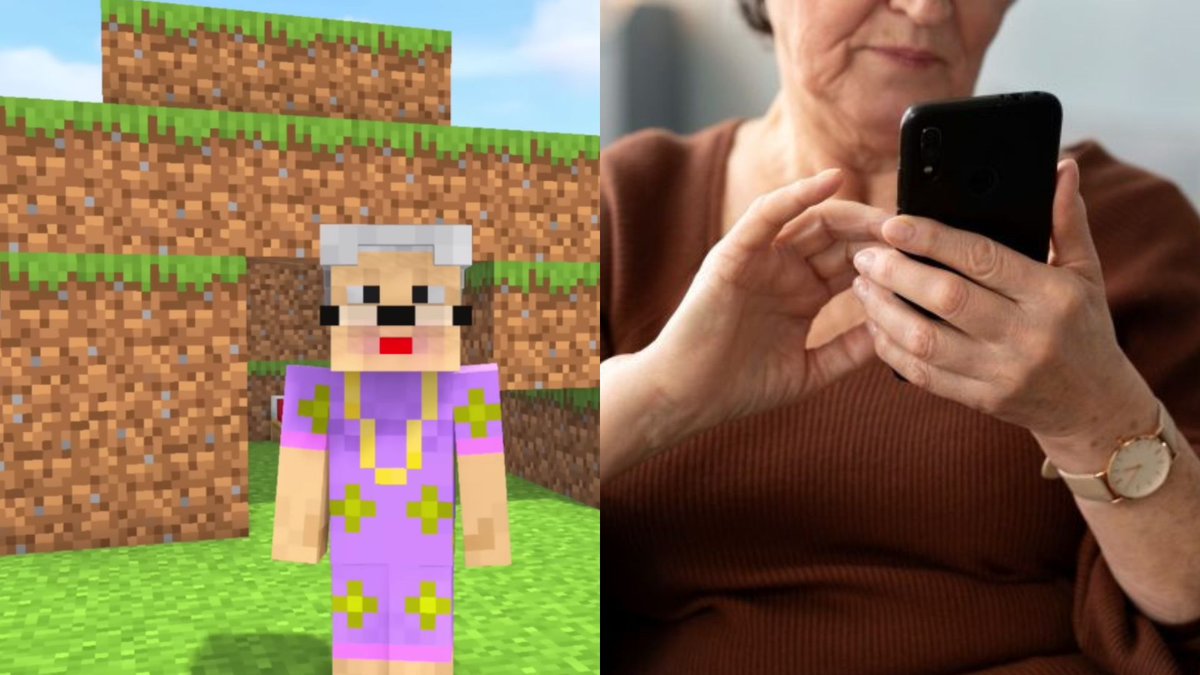 Sabescl's tweet photo. La abuela de @tamaggoxi se viralizó por gastar dinero en Minecraft y culpar a su nieta, sacando risas en redes. Su caso llegó hasta México y el popular youtuber @BobicraftMC le dedicó un video y le ofreció regalos del videojuego. Lee la historia 👇

https://t.co/4ztSdLbIzj https://t.co/talO3PAzrI