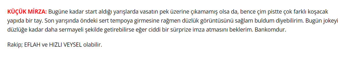 kacakat's tweet photo. https://t.co/WhYl6X0b7Y de fırtına özellikle Çağlar Kaya fırtınası tam gaz devam ediyor 🧿🏇🧿🏇🧿🏇
 %4 AGF oranı 16 ganyanıyla KÜÇÜK MİRZA direkt banko. Rakip dedikleri de zaten 2 ve 3.olan EFLAH ve HIZLI VEYSEL... @kemaldemircan12 @aliulupinar26 @tekinBrave https://t.co/Ddn4OjrNu0