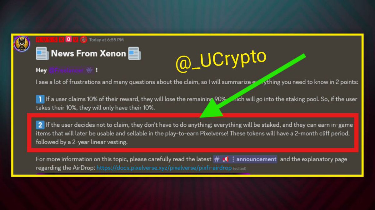 You Get Nothing at present, Even If you are qualified for #Pixelverse #Airdrop
If you claim 10% $PIXFI- You lose 90% of your allocated tokens
And 
If you don't claim it - all your 100% Tokens are locked for 26 Months

Kindly think of #CommunityFirst and change the Distribution
