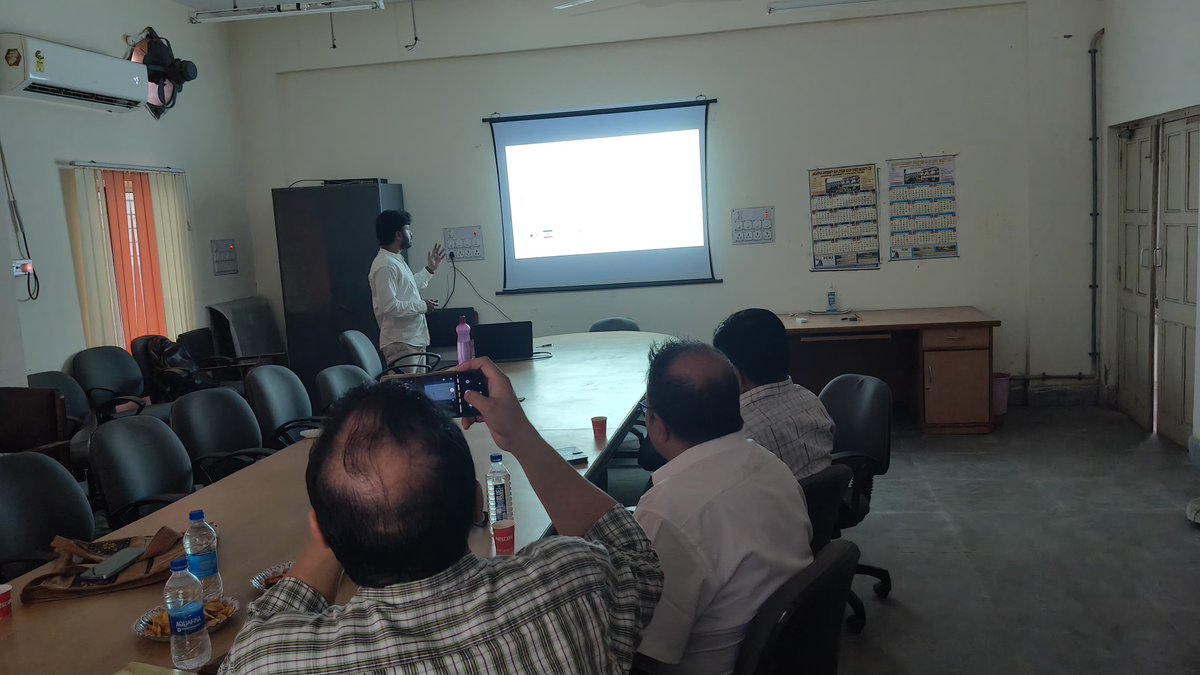 iamSusantaDinda's tweet photo. Few moments of my PhD defense presentation. Regards to @debajyoti_g my sir. It has been a long journey. Thanks to all, who was always there for me.🙏🏾🙏🏾🙏🏾 https://t.co/OgiJJiw3T3