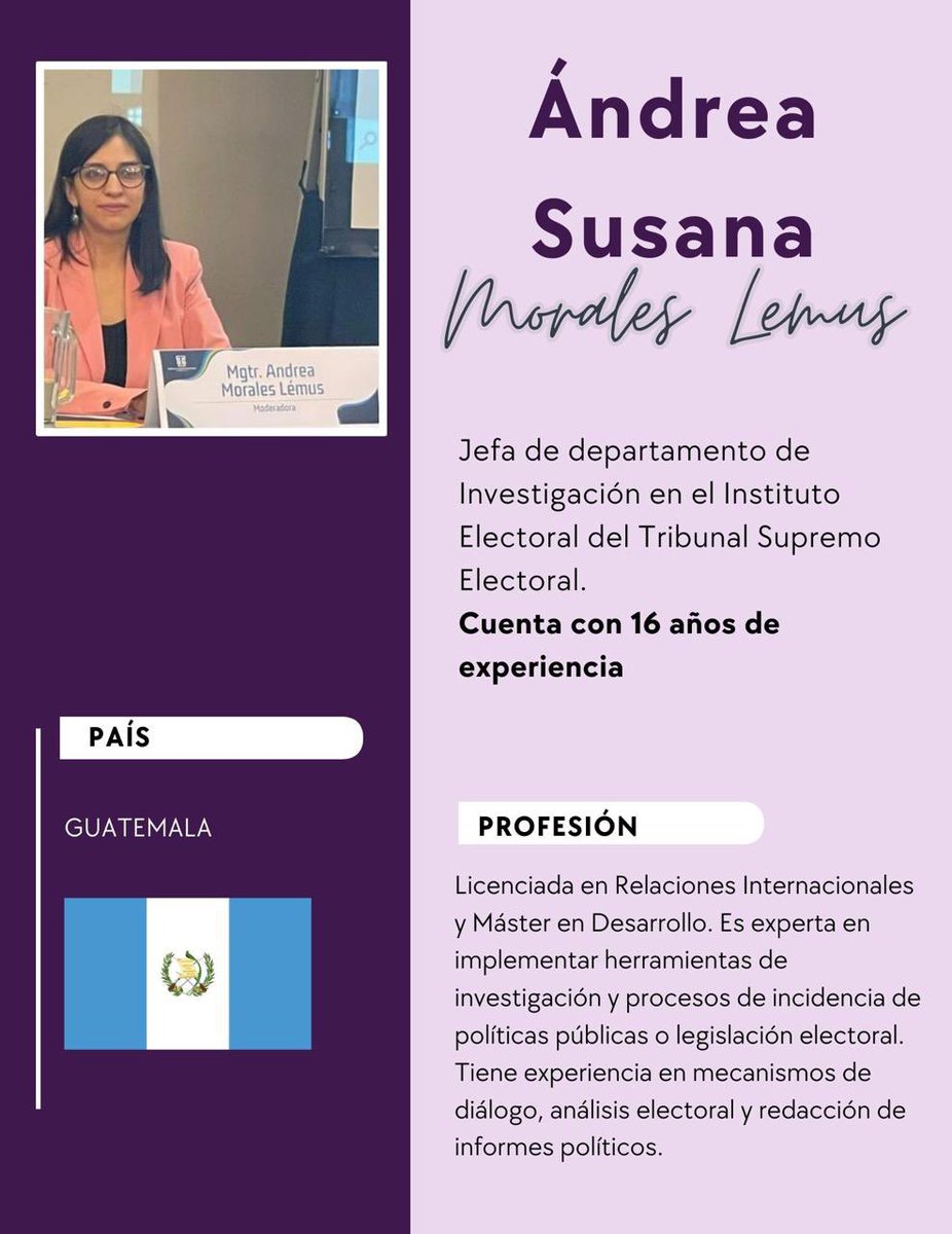 ErikaStradaRuiz's tweet image. Las Misiones de Observación y Acompañamiento no tienen un papel certificador de la elección. Ahora están cada vez más enfocadas en los análisis técnicos, hechos por perfiles como los de 👇🏽