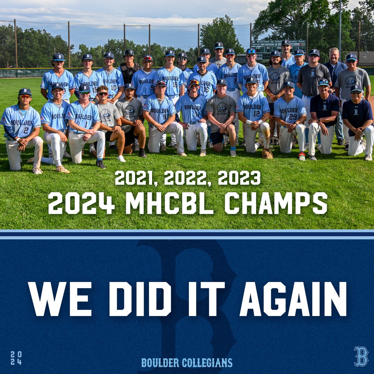 Boulder Collegians tweet media