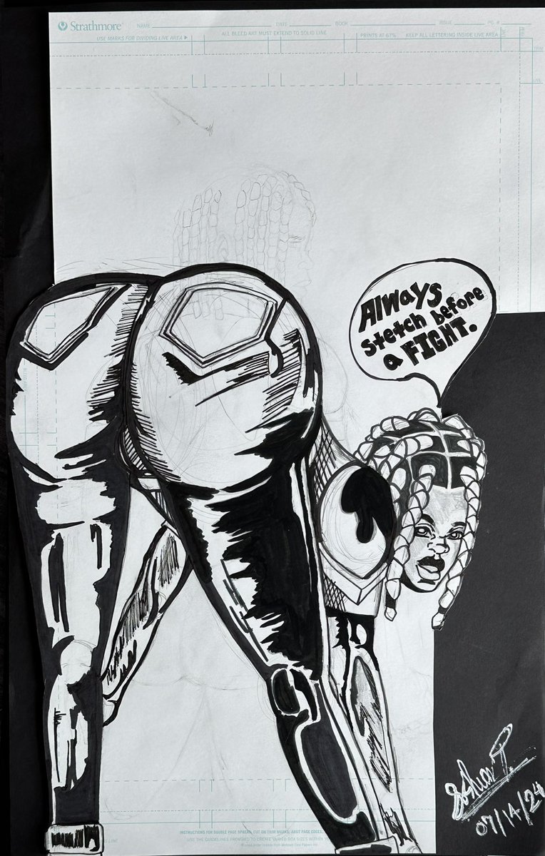 AComicsJosh's tweet photo. Always stretch before a fight- Kombo
💪🏿😎
#comics #comicbooks #comicsrtist #nextgen #awesomeness_comics #superheroes #supervillains #art #artist #artistsoninstagram #digitalart #digitalartist #sketch #ink #colorist #comicon #comiccolorists #comicwritersofinstagram https://t.co/mAzqBwCkgF
