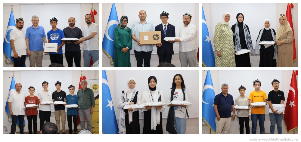 Bu Yıllık Ümit Ödülleri Töreni Gerçekleştirildi
سۇتۇق بۇغراخان ئىلىم ۋە مەدەنىيەت ۋەخپىسى، شەرقىي تۈركىستان تەتقىقات ۋەخپىسى، ئۇيغۇر ئىلىم ۋە مەدەنىيەت تەتقىقات ۋەخپىسى بىرلىشىپ ئۇيۇشتۇرغان «ئۈمىد مۇكاپاتى» مۇراسىمى، 2024-يىلى 17.ئىيۇل ئۆتكۈزۈلدى .
 simvakfi.org/bu-yillik-umit…