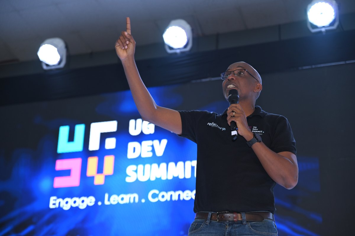 asiimireritah's tweet photo. 'Thank you Lord' is a powerful summary of a Speech! 👏 @niyimic
, Director @refactory_acad
#UGDevSummit Day 2 https://t.co/BjGWMFf8aF