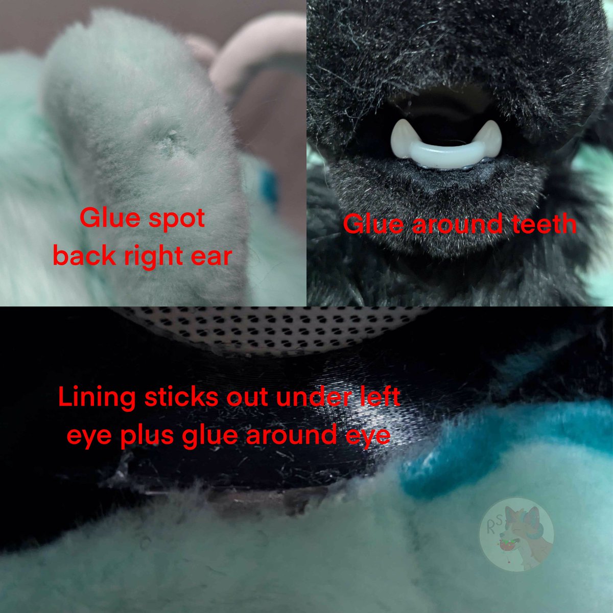 Red_sews's tweet photo. Alien bear asking💲1️⃣0️⃣0️⃣0️⃣➕📦 this was a collab with @BonbonesDeLimon head fits up to a 24 and comes with a bunch of art! More pic can be provided if interested. Last pic shows flaws. Payment plans available https://t.co/t3vUNIHsxB