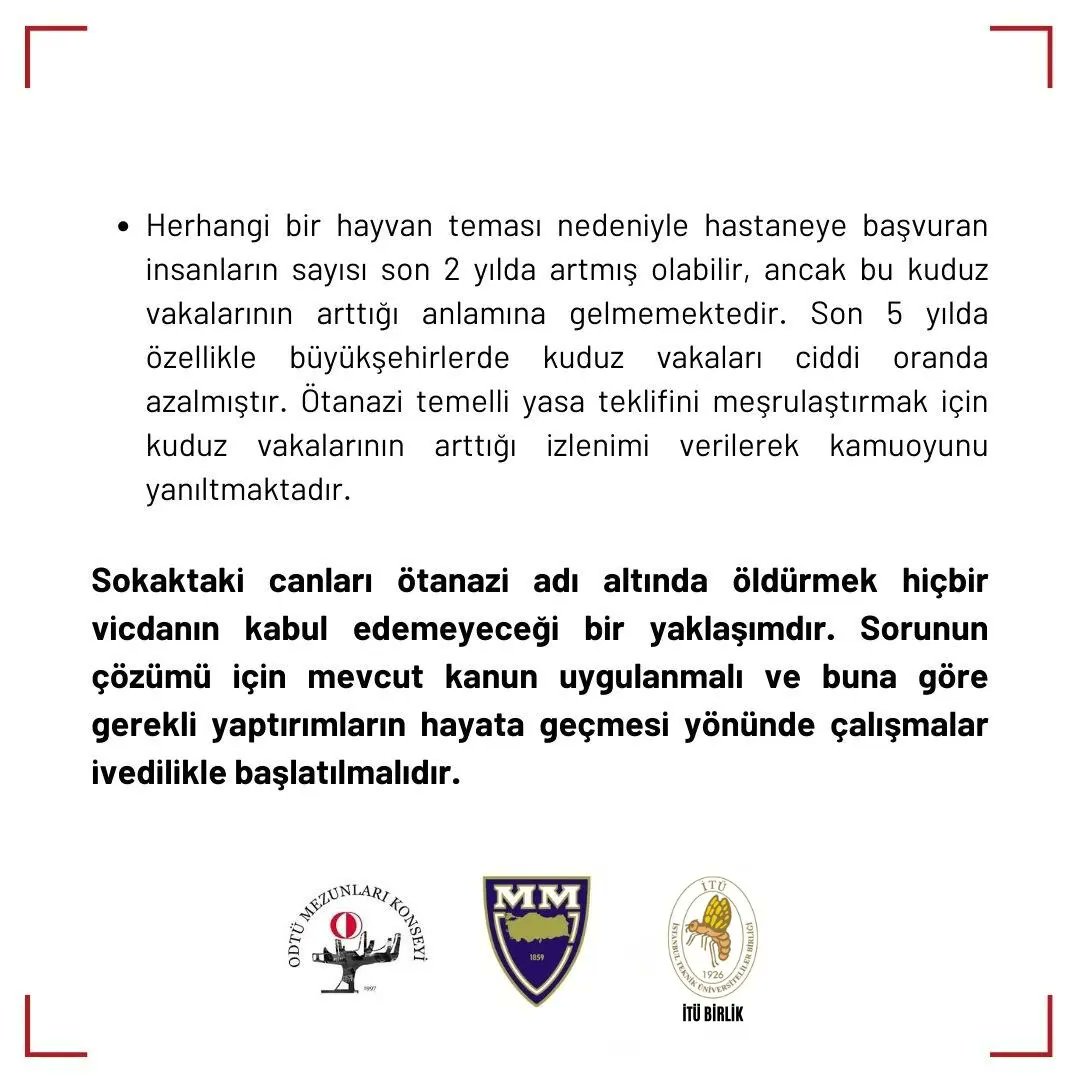 mulkiyeliler's tweet photo. Sokaktaki canları ötanazi adı altında öldürmek hiçbir vicdanın kabul edemeyeceği bir yaklaşımdır! https://t.co/IzXye5TMnx