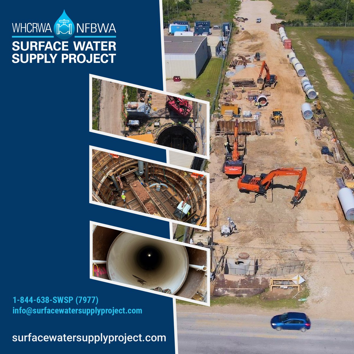 SWSP_Texas's tweet photo. Your input matters. If you have questions or want more information distributed to your community about the Surface Water Supply Project, drop us an email at info@surfacewatersupplyproject.com or call us at our toll-free hotline at 1-844-638-SWSP (7977). https://t.co/YLNcEqbAGn