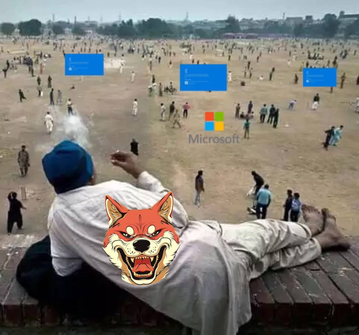 cockmalof's tweet image. Shilling my $KENDU bag, and getting rich with the hundreds of other cult members with me.