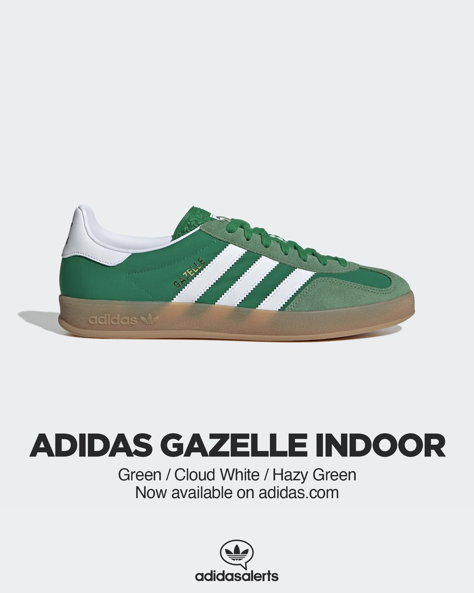 adidas gazelle silver green womens adidas Gazelle 'Collegiate Green Hazy Sky' – Dawntown