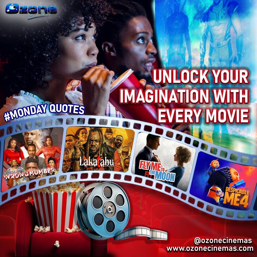 ozonecinema's tweet image. #MovieMagic #UnlockYourImagination