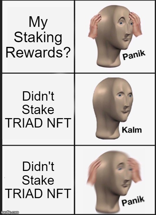 0xAdnan14's tweet photo. (1/3)
Participating in @triadfi 's #meme contest, cuz.. why not!
#meme #DeFi #SolanaProjects #NFT #Crypto #Staking #tTriad #triadfi https://t.co/0sVPMKIDv5