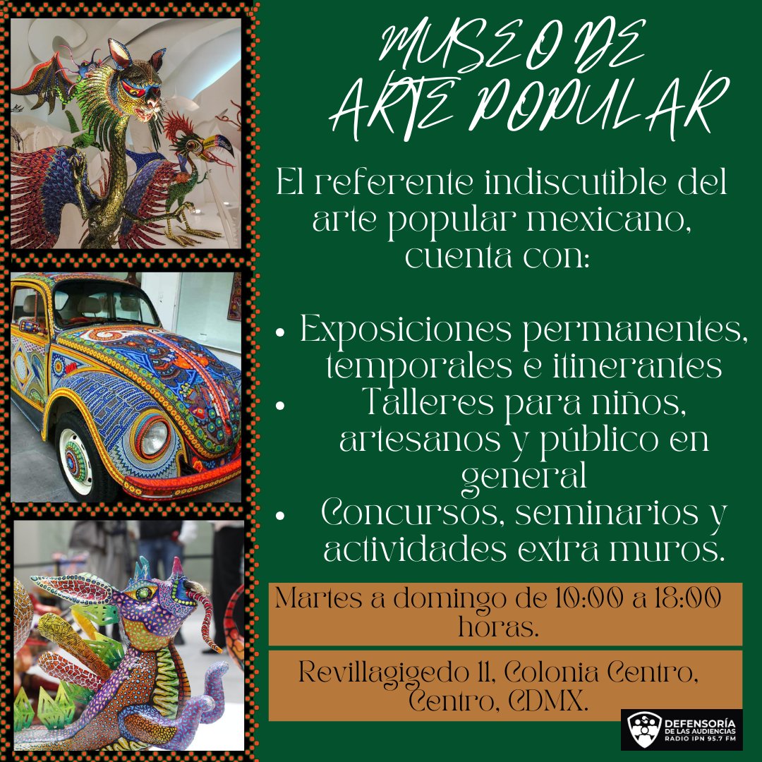 Defensoría de las Audiencias Radio IPN 95.7 FM tweet media