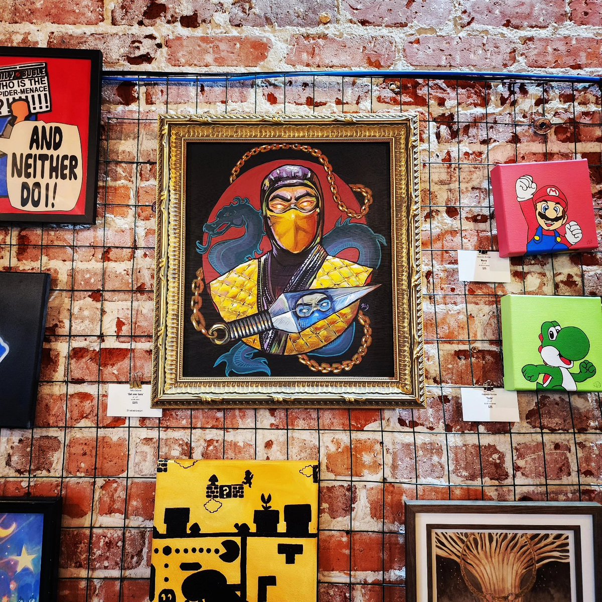 JBauerart's tweet photo. Time for a new #artshow over at @deviantwolfe ! This time, we are celebrating all things #videogames . Everyone's work is amazing, but @kelliedelaneyart #Scorpion piece is freaking amazing!
#JBauerart #art #artist #paintings #digitalart #mortalkombat #gaming #deviantwolfe https://t.co/agC0lS5lg6