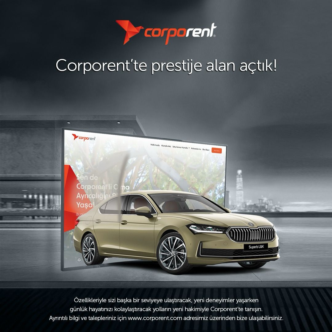Yenilenen özellikleriyle sizi prestij ve konforun yeni standartlarına kavuşturacak olan Skoda Superb’e ulaşmak için Corporent’in sunduğu fırsatlardan yararlanın. Ayrıntılı bilgi ve talepleriniz için corporent.com adresimiz üzerinden bize ulaşabilirsiniz.