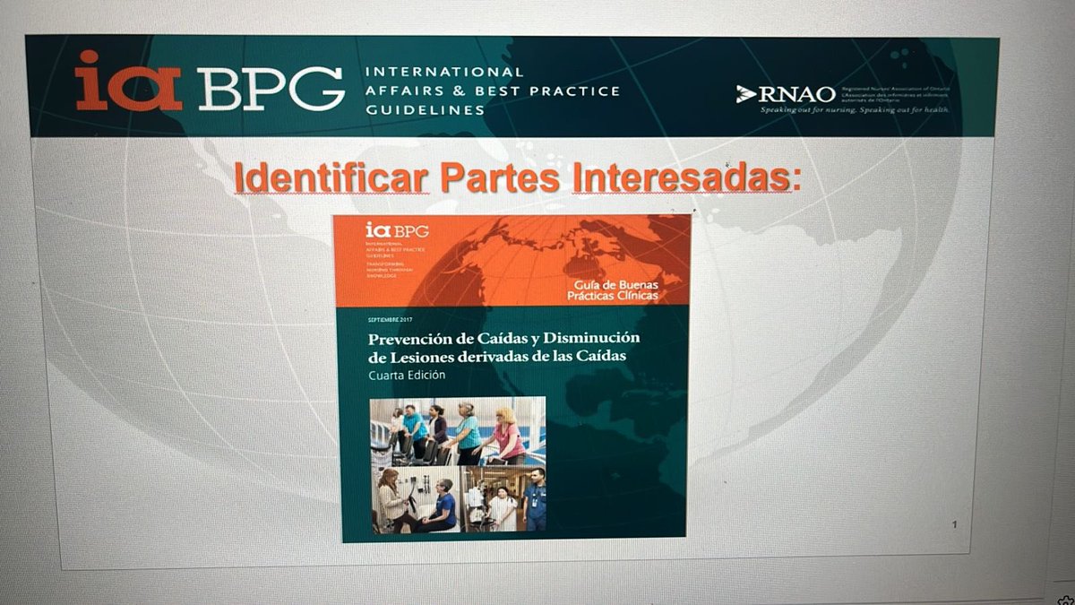 bpsochristusmx's tweet image. Felicidades Líderes y Champions 🟠 Equipo de Prevención de Caídas y Reducción de Lesiones🟠 @RNAO #BPSO #BPSOMéxico @DorisGrinspun