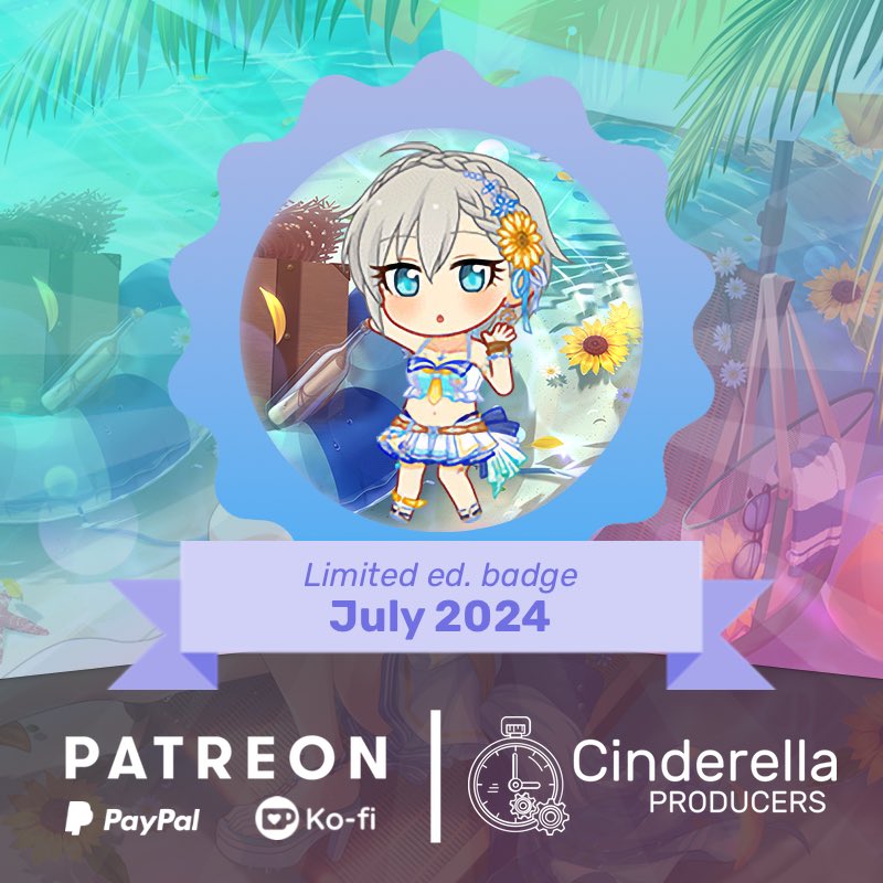 cinderella__pro's tweet photo. 🌟Shining Spotlight on Anastasia 👙🏖️!🌟
July 2024's badge is here!
Donate &amp; shine with us:
✨Patreon: https://t.co/wNzd8ibinq
🍰Ko-Fi: https://t.co/5FSRyybKc2
🌼PayPal: https://t.co/JxSWaHc5Qy
Thank you! https://t.co/KfsTyMbvzE